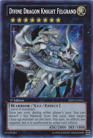 Divine Dragon Knight Felgrand [SHSP-EN056] Secret Rare | Devastation Store