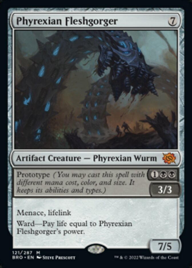Phyrexian Fleshgorger [The Brothers' War] | Devastation Store