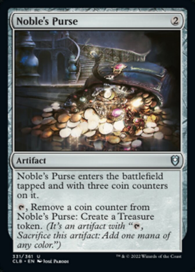 Noble's Purse [Commander Legends: Battle for Baldur's Gate] | Devastation Store