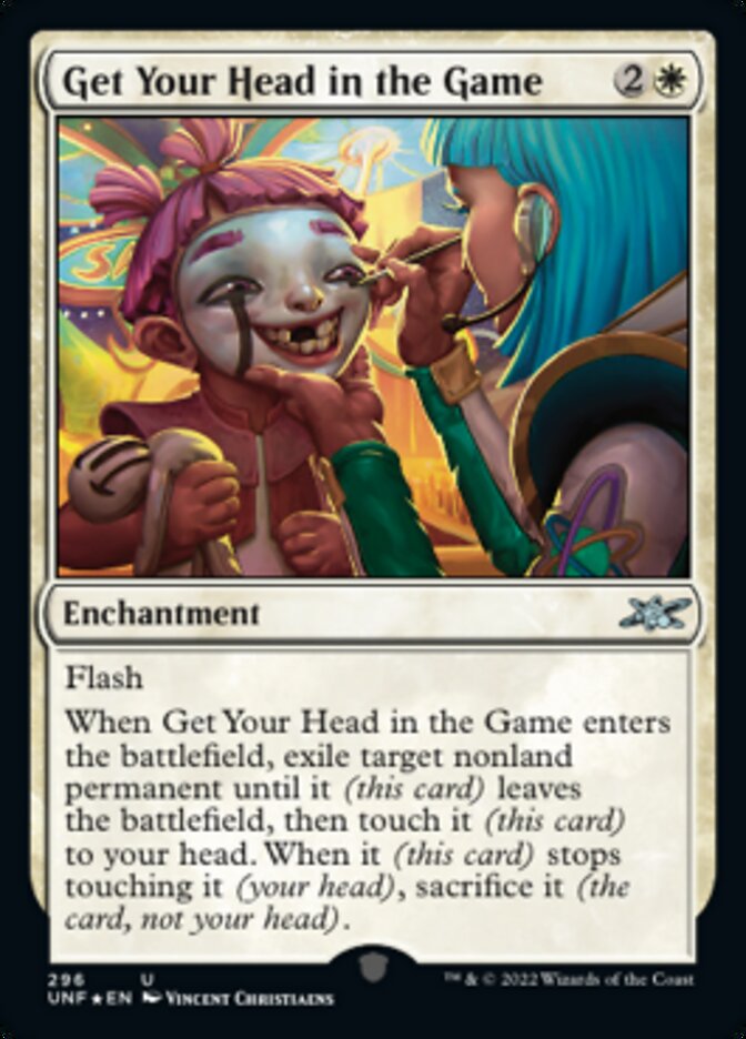 Get Your Head in the Game (Galaxy Foil) [Unfinity] | Devastation Store