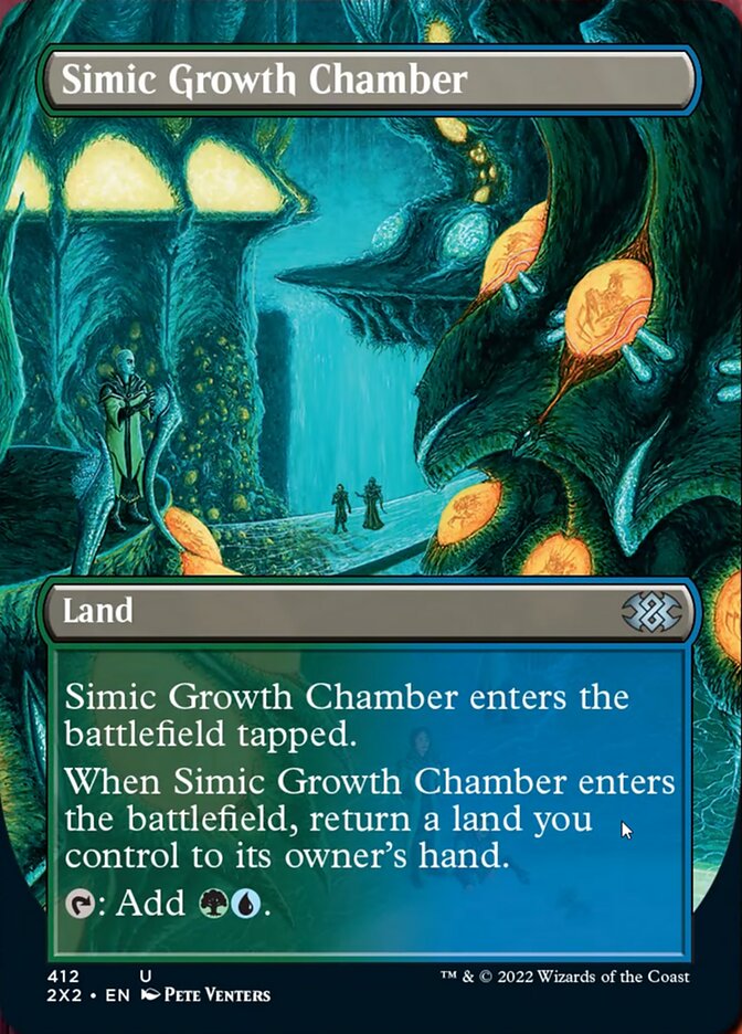 Simic Growth Chamber (Borderless Alternate Art) [Double Masters 2022] | Devastation Store
