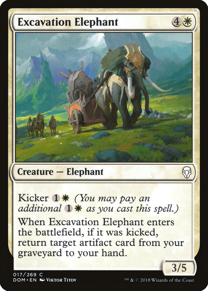 Excavation Elephant [Dominaria] - Devastation Store | Devastation Store