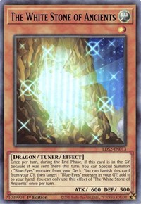 The White Stone of Ancients (Blue) [LDS2-EN013] Ultra Rare | Devastation Store