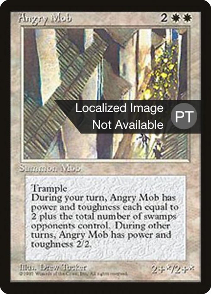 Angry Mob [Fourth Edition (Foreign Black Border)] | Devastation Store