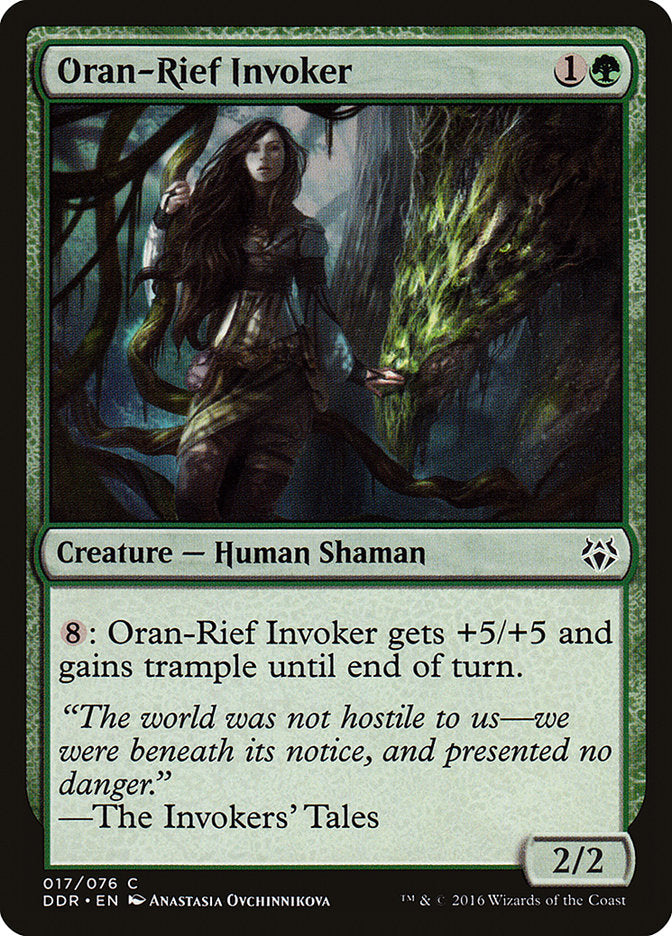 Oran-Rief Invoker [Duel Decks: Nissa vs. Ob Nixilis] - Devastation Store | Devastation Store