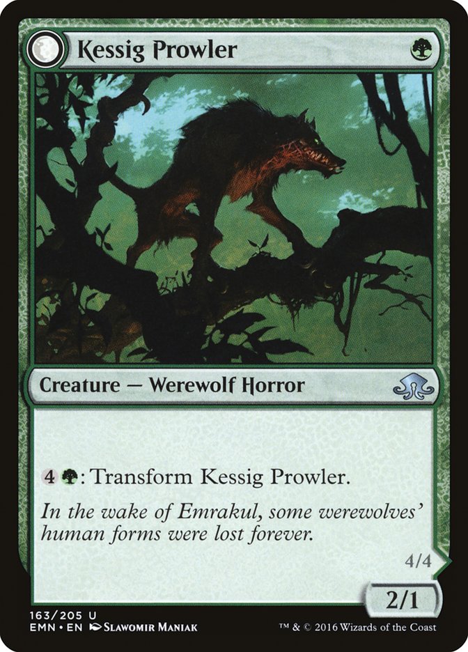 Kessig Prowler // Sinuous Predator [Eldritch Moon] | Devastation Store