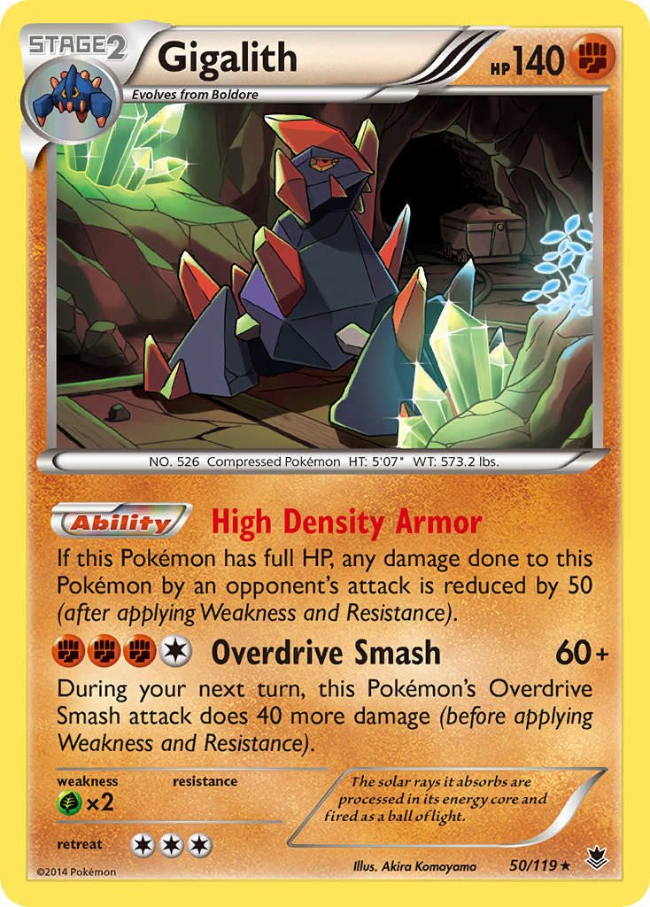 Gigalith (50/119) [XY: Phantom Forces] | Devastation Store