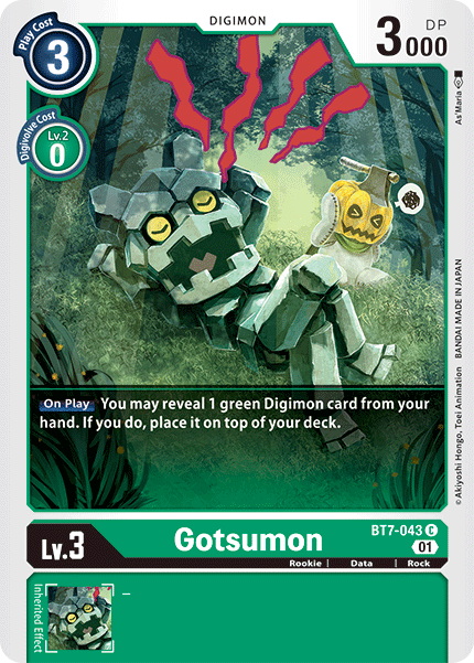 Gotsumon [BT7-043] [Next Adventure] | Devastation Store