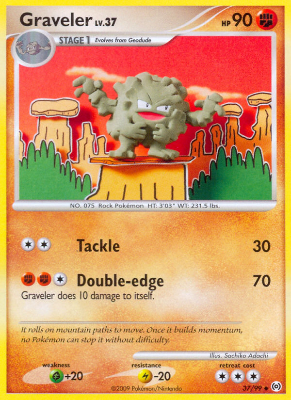 Graveler (37/99) [Platinum: Arceus] | Devastation Store