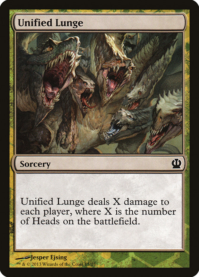 Unified Lunge [Theros Face the Hydra] | Devastation Store