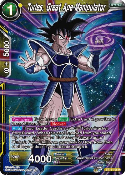 Turles, Great Ape Manipulator [BT15-106] | Devastation Store