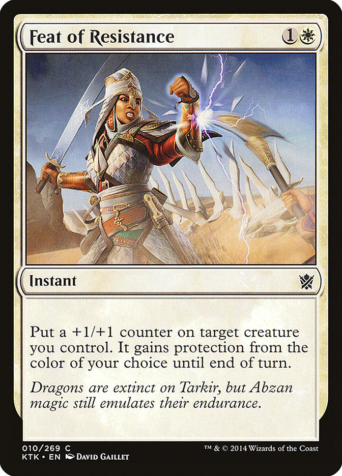 Feat of Resistance [Khans of Tarkir] | Devastation Store