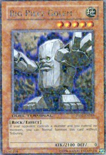 Big Piece Golem [DT01-EN053] Rare | Devastation Store