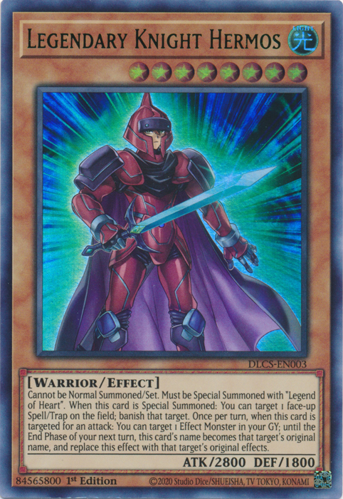 Legendary Knight Hermos (Green) [DLCS-EN003] Ultra Rare | Devastation Store