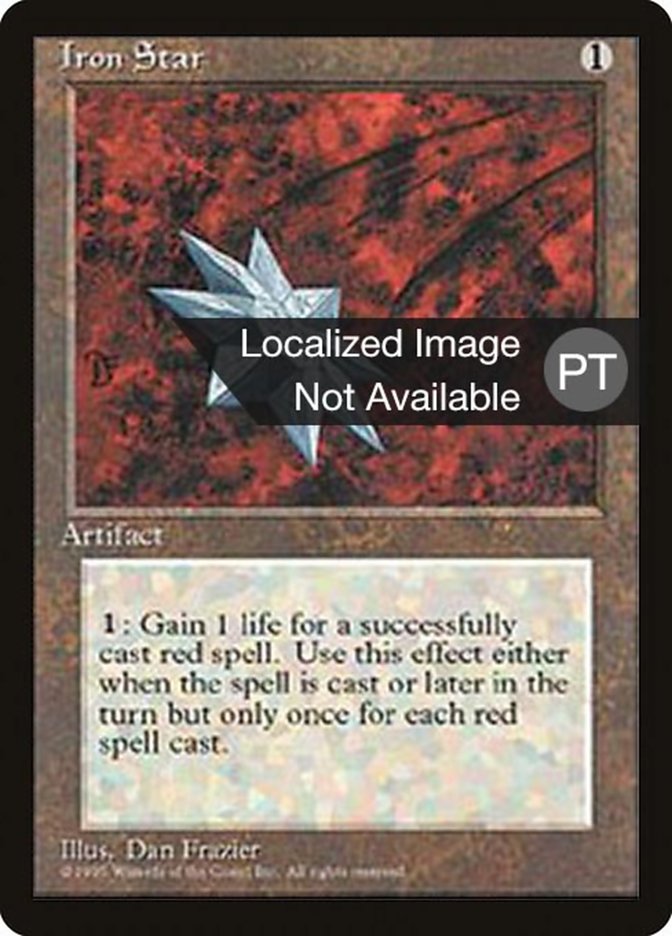 Iron Star [Fourth Edition (Foreign Black Border)] | Devastation Store