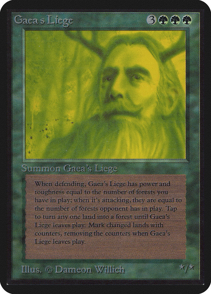 Gaea's Liege [Limited Edition Alpha] | Devastation Store