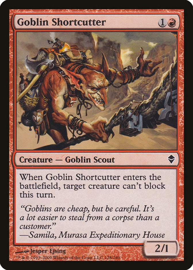 Goblin Shortcutter [Zendikar] - Devastation Store | Devastation Store