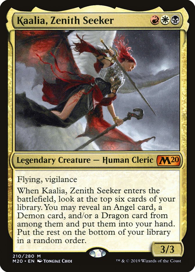 Kaalia, Zenith Seeker [Core Set 2020] | Devastation Store