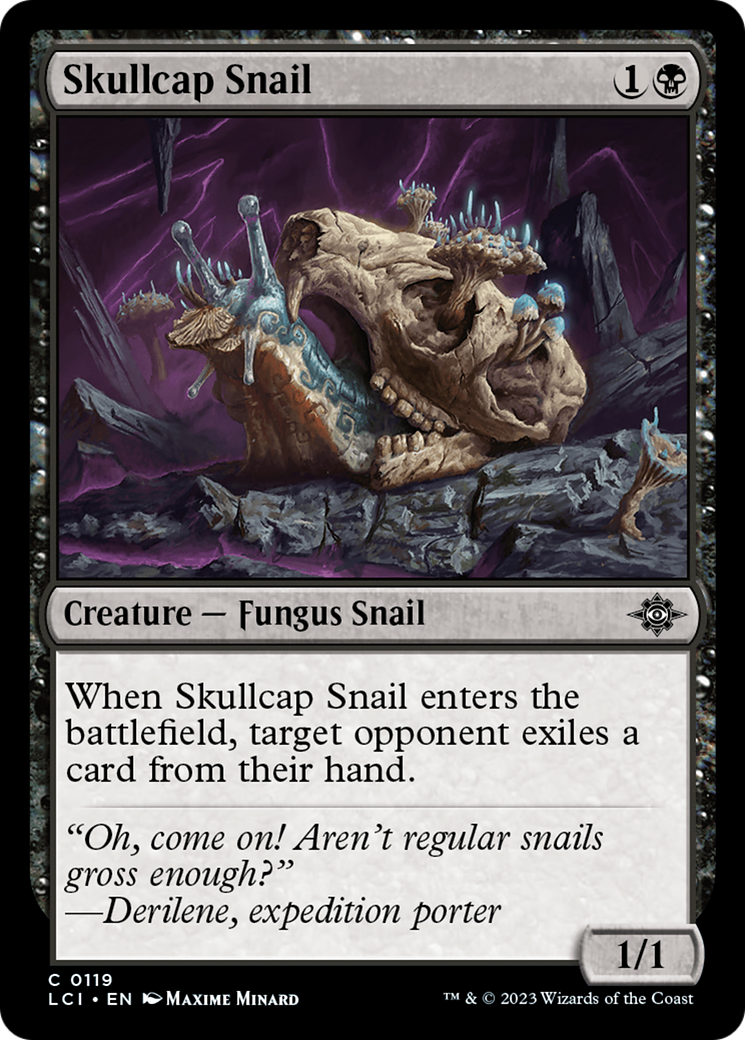 Skullcap Snail [The Lost Caverns of Ixalan] | Devastation Store