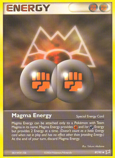 Magma Energy (87/95) [EX: Team Magma vs Team Aqua] | Devastation Store