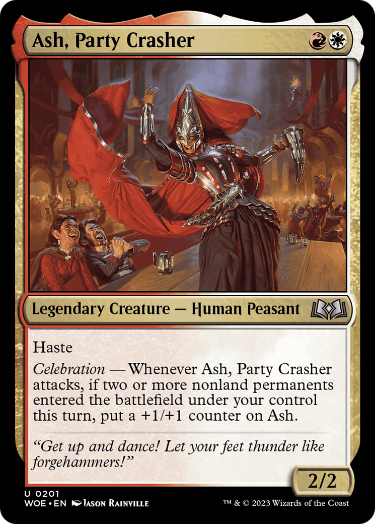 Ash, Party Crasher [Wilds of Eldraine] | Devastation Store