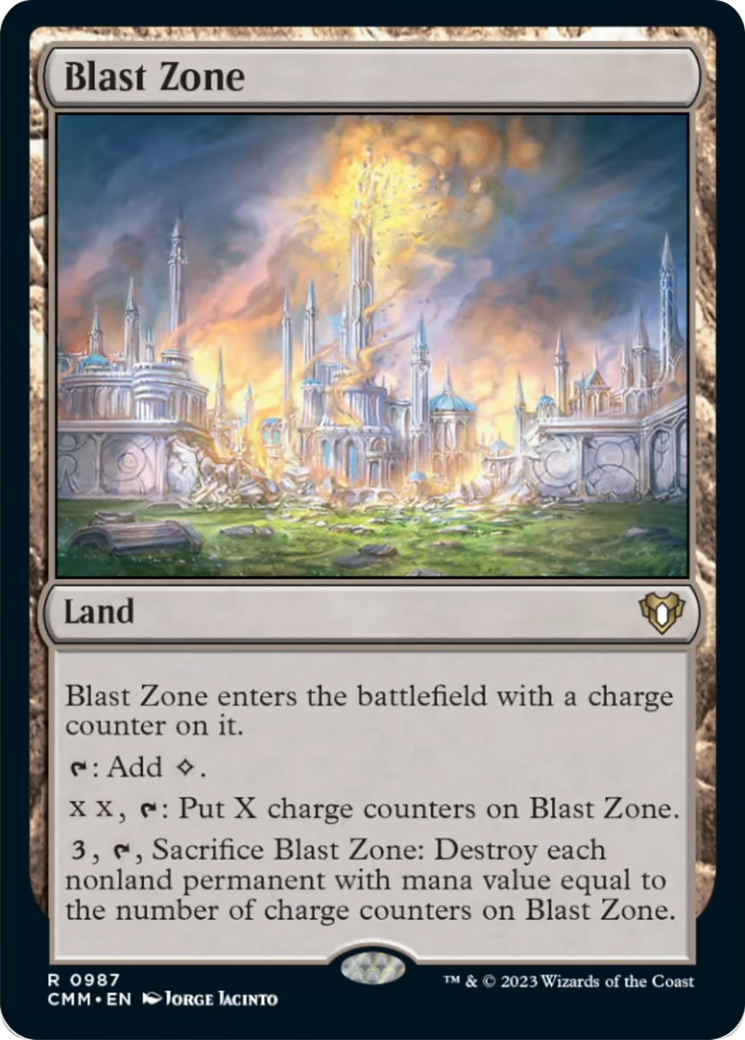 Blast Zone [Commander Masters] | Devastation Store