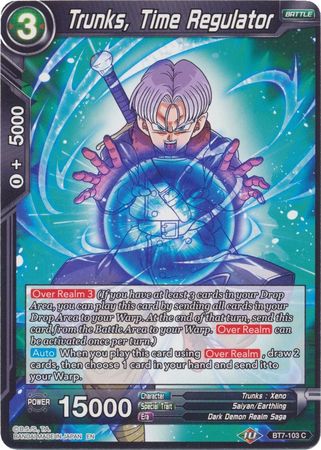 Trunks, Time Regulator (Reprint) (BT7-103) [Battle Evolution Booster] | Devastation Store