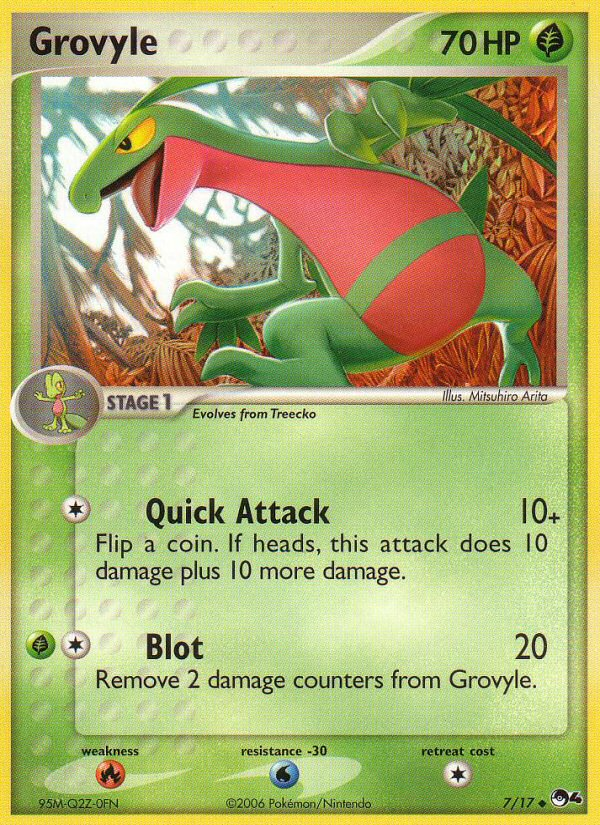 Grovyle (7/17) [POP Series 4] | Devastation Store