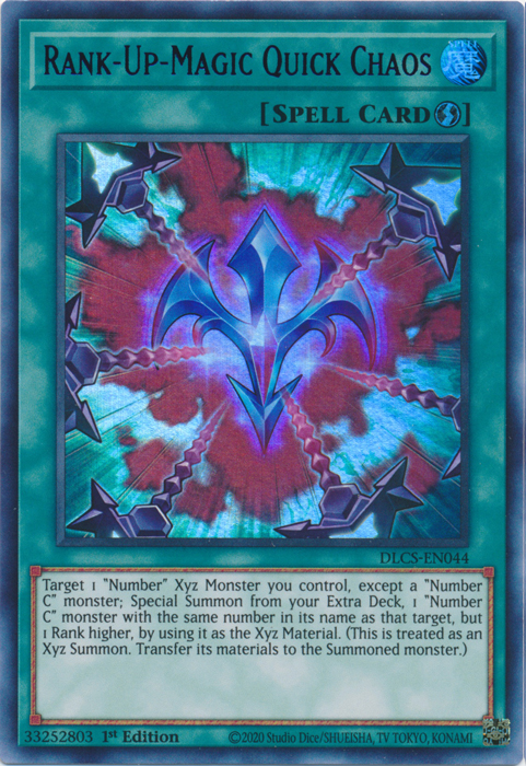 Rank-Up-Magic Quick Chaos (Blue) [DLCS-EN044] Ultra Rare | Devastation Store