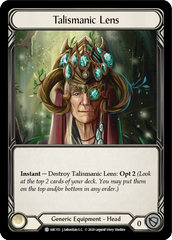 Talismanic Lens [ARC151] Unlimited Edition Rainbow Foil - Devastation Store | Devastation Store