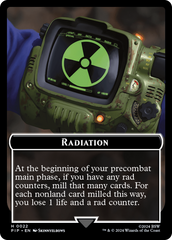 Radiation // Human Soldier Double-Sided Token [Fallout Tokens] | Devastation Store