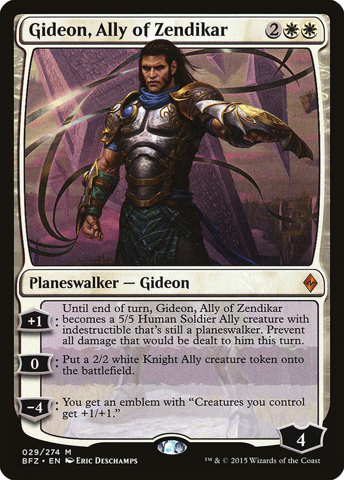 Gideon, Ally of Zendikar [Battle for Zendikar] - Devastation Store | Devastation Store