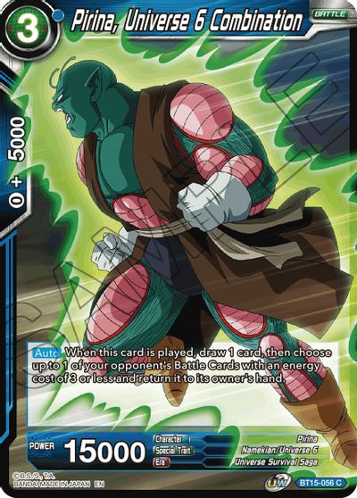 Pirina, Universe 6 Combination [BT15-056] | Devastation Store