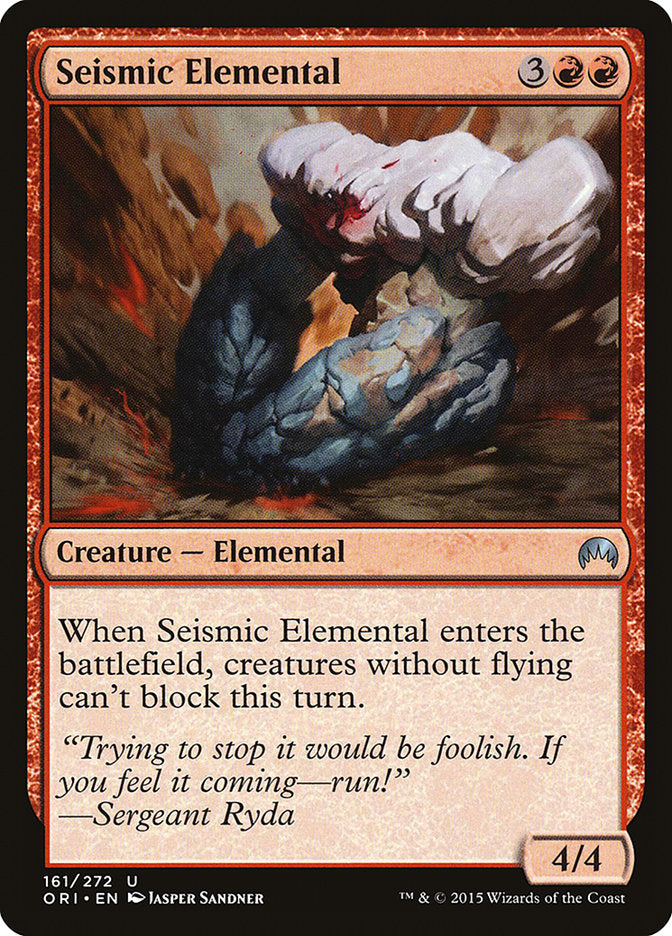 Seismic Elemental [Magic Origins] | Devastation Store