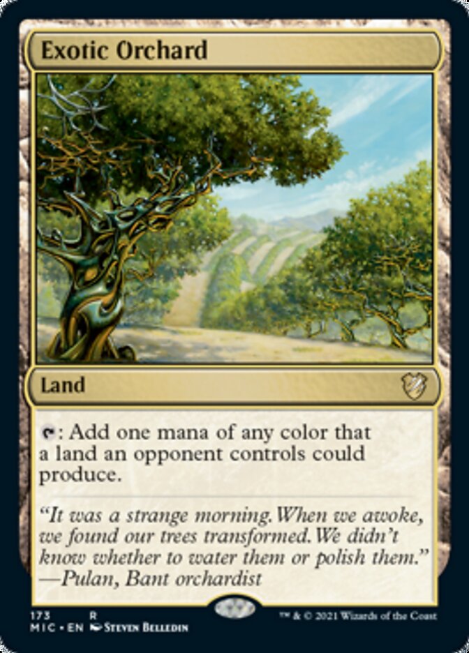 Exotic Orchard [Innistrad: Midnight Hunt Commander] | Devastation Store