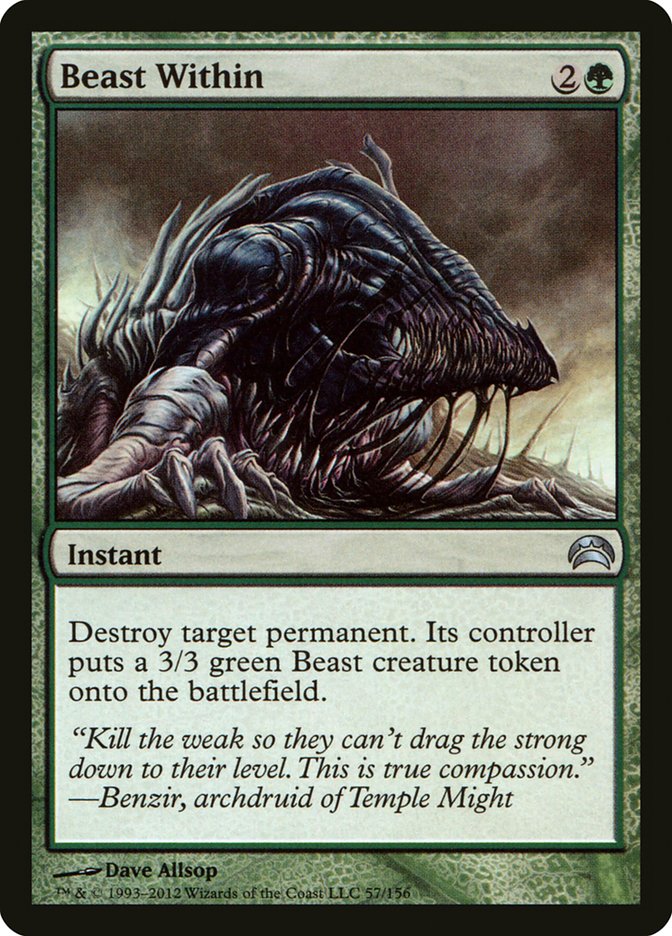 Beast Within [Planechase 2012] | Devastation Store