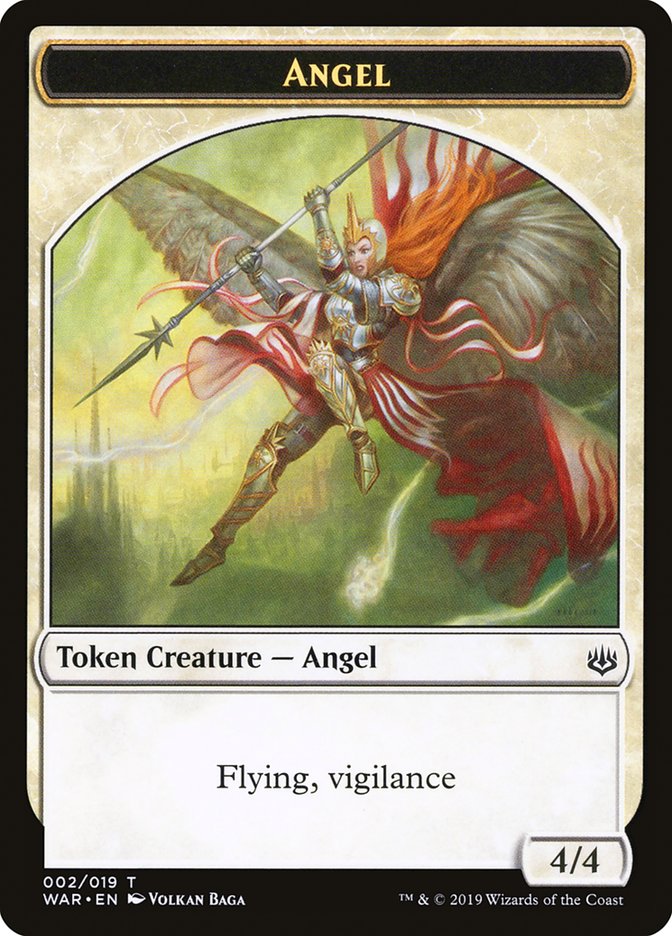 Angel [War of the Spark Tokens] | Devastation Store