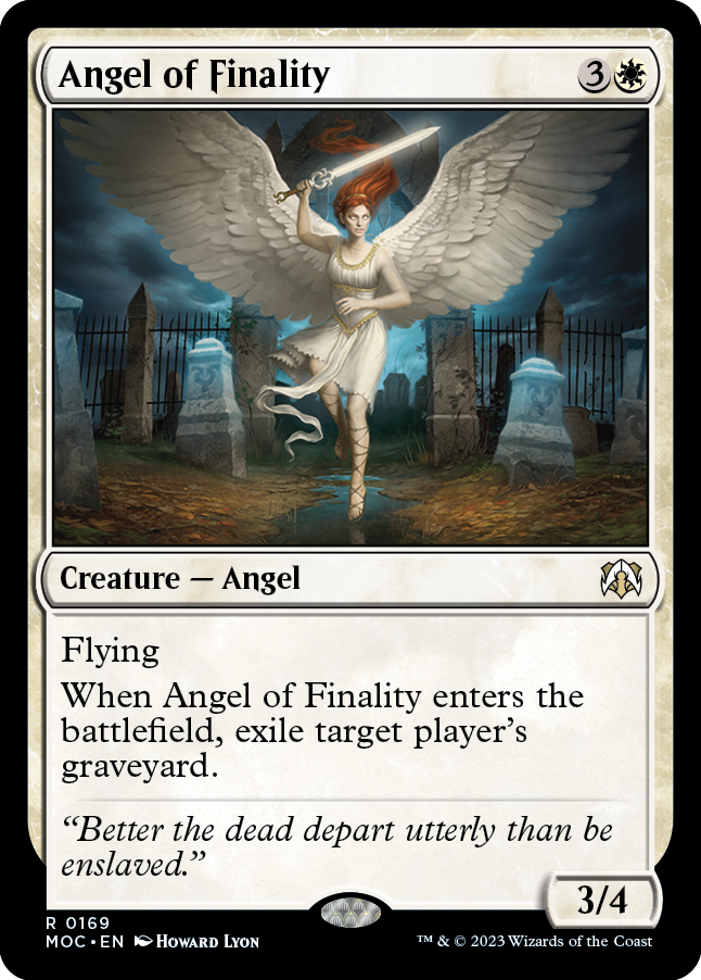 Angel of Finality [March of the Machine Commander] | Devastation Store
