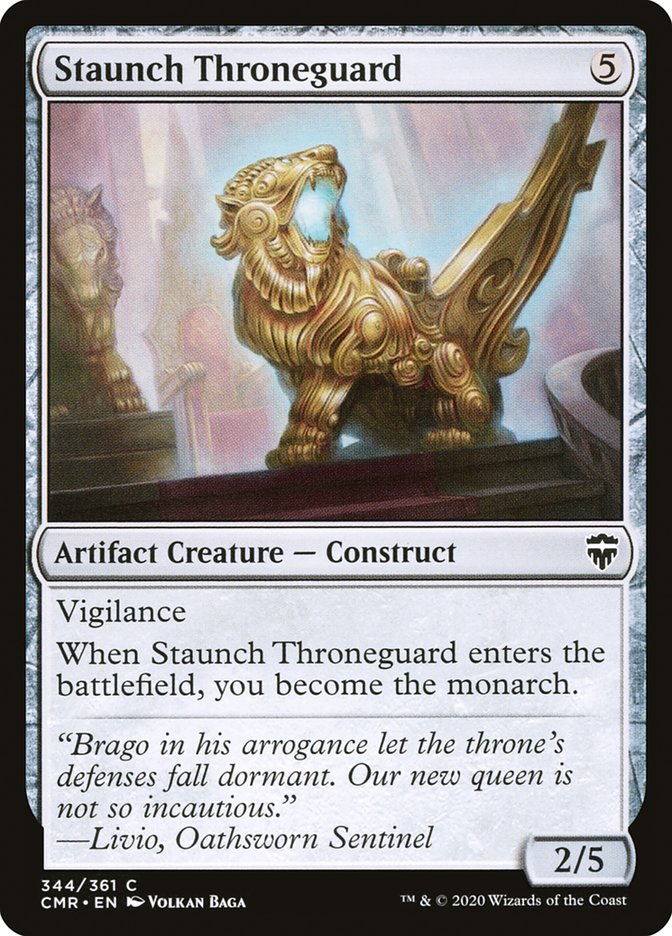 Staunch Throneguard [Commander Legends] | Devastation Store