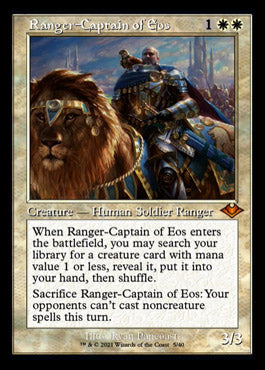 Ranger-Captain of Eos (Retro Foil Etched) [Modern Horizons 2] | Devastation Store