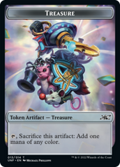 Teddy Bear // Treasure (013) Double-sided Token [Unfinity Tokens] | Devastation Store