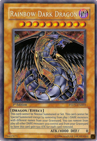 Rainbow Dark Dragon [PTDN-EN003] Secret Rare | Devastation Store