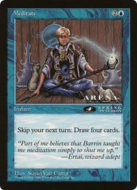 Meditate (4th Place) (Oversized) [Oversize Cards] | Devastation Store