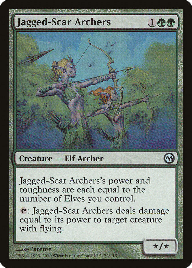 Jagged-Scar Archers [Duels of the Planeswalkers] - Devastation Store | Devastation Store