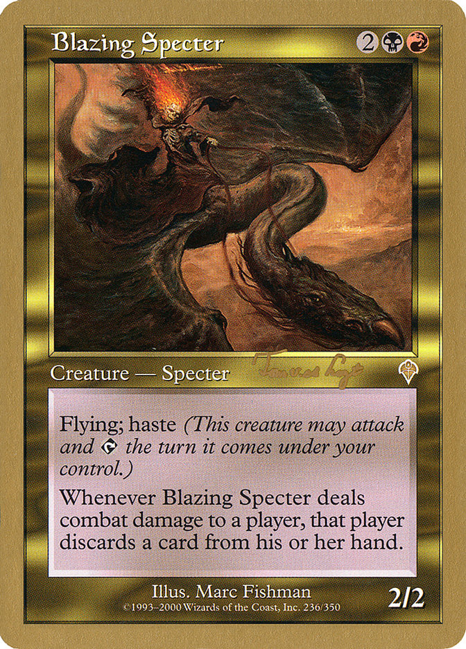 Blazing Specter (Tom van de Logt) [World Championship Decks 2001] | Devastation Store