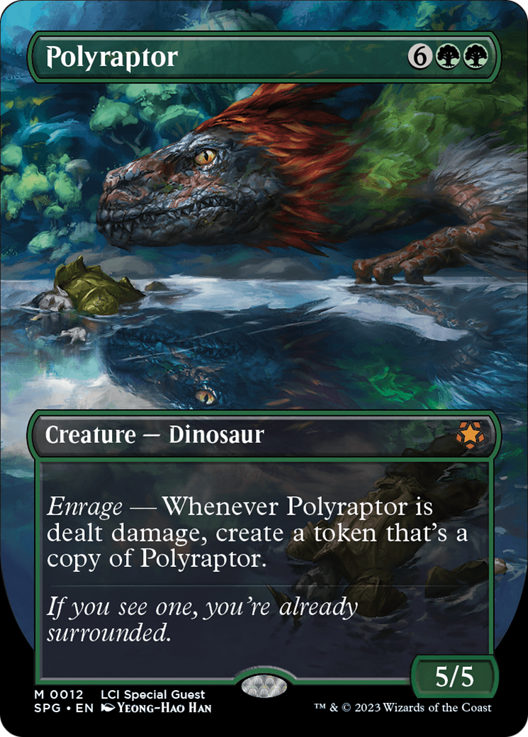 Polyraptor (Borderless) [The Lost Caverns of Ixalan Special Guests] | Devastation Store