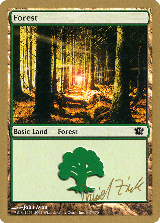 Forest (dz347) (Daniel Zink) [World Championship Decks 2003] | Devastation Store