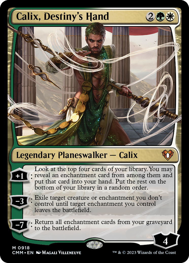 Calix, Destiny's Hand [Commander Masters] | Devastation Store