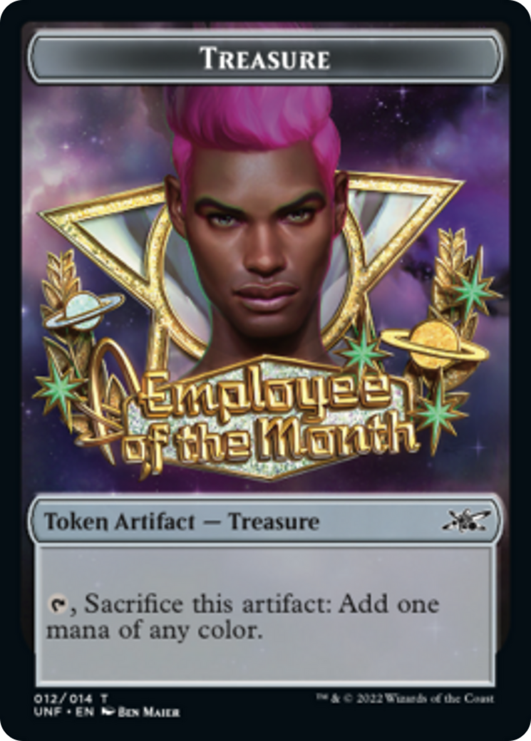 Teddy Bear // Treasure (012) Double-sided Token [Unfinity Tokens] | Devastation Store