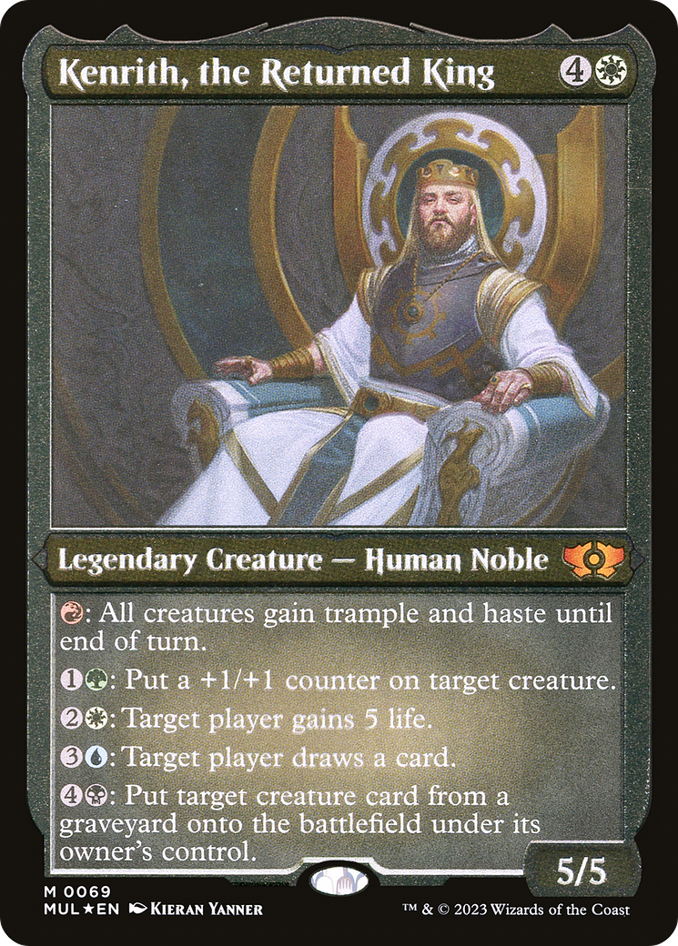 Kenrith, the Returned King (Foil Etched) [Multiverse Legends] | Devastation Store